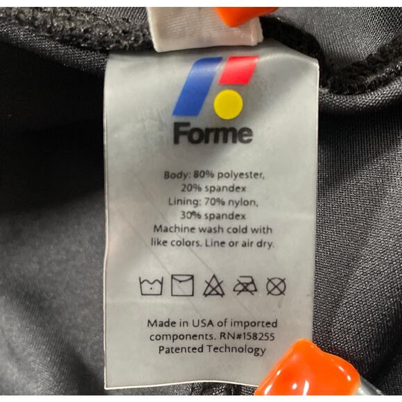 Forme Science Leggings Medium Black Posture Super High Rise Performance - Picture 3 of 8